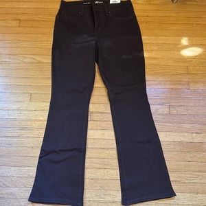 Brown Style & Co Bootcut Denim pants—Short Length/Petite